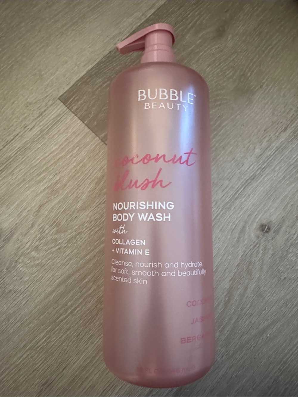 Bubble Beauty Coconut Blush Nourishing Body Wash NEW 🏷️